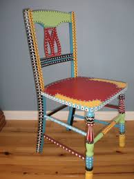 Hand Painted Whimsical Chair Whimsical Painted Furniture Painted Furniture Painted Chairs