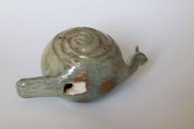 Tjcervantes Art Ocarina Clay Whistle Snails In Your Home Pottery Animals Clay Pottery Techniques