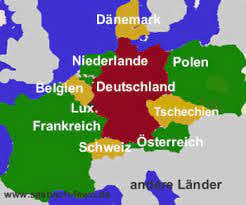 Die weiteren nachbarländer deutschlands sind polen im nordosten, tschechien im osten, österreich im südosten, die schweiz im süden, frankreich im südwesten, luxemburg und belgien im westen. Nachbarlander Und Hauptstadte Deutschlands Flashcards Quizlet