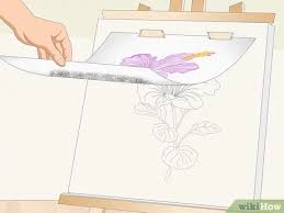 Be sure the canvas is straight on the drawing. How To Transfer A Drawing To A Canvas 15 Steps With Pictures