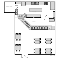 But diminutive doesn't have to mean drab. Restaurant Floor Plan Templates