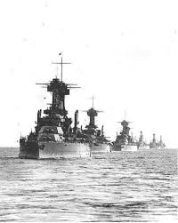 The U S Battle Fleet In The 1920 S Uss Colorado Bb 45 Maryland Bb 46 West Virginia Bb 48 And Tenessee Bb 43 Lead Th Battleship Warship Us Navy Ships