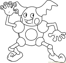 These alphabet coloring sheets will help little ones identify uppercase and lowercase versions of each letter. Mr Mime Pokemon Coloring Page For Kids Free Pokemon Printable Coloring Pages Online For Kids Coloringpages101 Com Coloring Pages For Kids