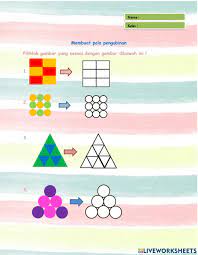 Pin di math or matematika. Pengubinan Interactive Worksheet