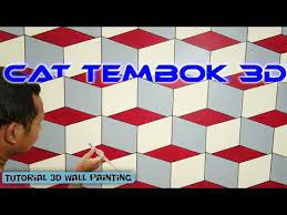 3d Wall Art Draw Painting Cat Dinding Kamar 3d Untuk Desain Rumah Minimalis Youtube Painting Dinding Desain