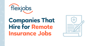 These insurance professionals usually work with a specific insurance company, selling that company's line of products. Top 10 Companies That Hire For Work From Home Insurance Jobs Flexjobs