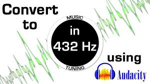 Update Convert Music From 440 Hz To 432 Hz Using Audacity Music Math Sound Healing Music