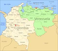 El tiempo universal coordinado, o utc, en español, también conocido como tiempo civil, es el tiempo de la zona horaria de referencia respecto a la cual se calculan todas las otras zonas del mundo. File Colombia Venezuela Map Svg Wikimedia Commons