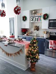The space is small, but we were still able to utilize these 12 festive ideas. Small Space Holiday Decorating Ideas Christmas Apartment Christmas Kitchen Decor Christmas Decorations Apartment
