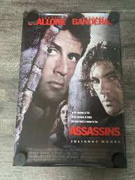 Assassins (1995) Original Double Sided Movie Poster ☄️
