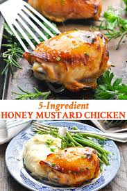 Honey Mustard Chicken Recipe Honey Mustard Chicken Chicken Recipes Easy Dinner Recipes