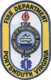 Portsmouth Fire Rescue And Emergency Services Patch Fire Badge Fire Department Fire Service