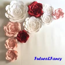 Cricut cutting machine(optional) gina c. Large Paper Flowers Nursery Wall Decor Paper Flower Decor Customize Your Colors 8 Pc Nursery Paper Flowers Nursery Decor Paper Flowers Party Supplies Party Decor Delage Com Br