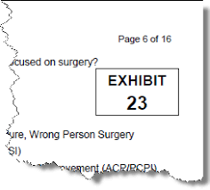If the exhibit is an exact copy of a smaller version, one or both may be marked as an exhibit at the trial. Exhibit Stamp Search Results Acrobat For Legal Professionals