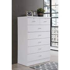 Made from solid acacia wood in a natural finish, the. Vertical White Dressers You Ll Love Wayfair White Chest Of Drawers Dresser Modern White White Dresser