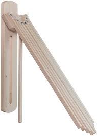 Wooden amish clothes drying rack. Amish Wall Mounted Wooden Drying Rack Clotheslines Com