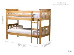 Diy bedside table for bunkbeds. Birlea Portland Bunk Bed At Mattressman