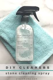Here's how to do it, will a clear counter is made possible by a decluttered kitchen. Diy Cleaners Stone Cleaning Spray A Video Clean Mama