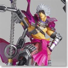 Sengoku basara figurine ichiban kuji sengoku sousei prize b date ma cherden s doujinshi shop / he is featured as a playable character in sengoku basara, where he is portrayed as a sadistic psychopath who wields dual scythes, and enjoys killing his opponents. Revoltech Sengoku Basara Series No 087 Chosogabe Motochika Pvc Figure Hobbysearch Pvc Figure Store