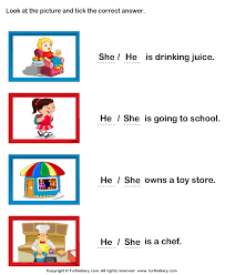 She has done a lot of interesting things. Choose Between She And He Turtlediary Com Vocabulario En Ingles Didactico Vocabulario