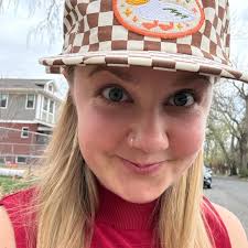 Silly Goose 5-panel Checkered Floppy Hat