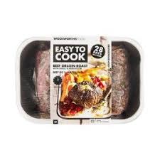 Easy To Cook Beef Sirloin Roast Avg 1 1kg Woolworths Co Za Beef Cooking