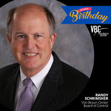 Please join us in wishing one of our #VBChsv Board of Control members, Mr.  Randy Schrimsher, a Happy Birthday! 🥳🎂🎈