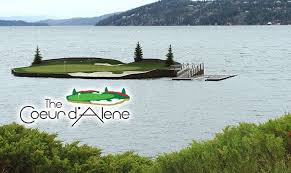 Coeur d'alene golf floating green. Gnacsports Com Coeur D Alene Resort Renews Golf Presenting Sponsorship