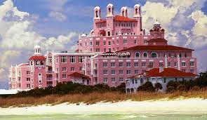 Sometimes It Seems As If The Don Cesar Hotel The Great Pink Castle That Separates St Petersburg Beach From Pass A Grille Florida Hotels St Pete Beach Cesar