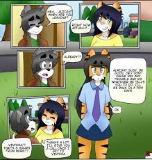 Babysitter furry porn comic