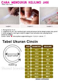 #size 10) , diameter / garis tengah 1,98cm , keliling lingkaran 6,22 cm #size 11), diameter / garis tengah 2,07cm, keliling lingkaran 6.50 cm mohon di cantumkan di keterangan atau akan dikirimkan random Ukuran Cincin Cm Kumpulan Materi Pelajaran Dan Contoh Soal 6