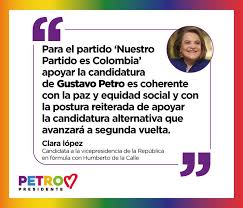 Ángela maría robledo, representante a la cámara por el partido colombia humana, expuso que el cne, al. Colombia Humana A Twitter Desde Todos Los Colores Politicos La Fuerza Del Cambio Crece Al Rededor Del Proyecto De Colombia Humana Losmejoresestanconpetro Https T Co 8j6smptwrx