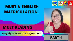 Muet speaking past years' questions posted by essay writer at 2:41 pm. Muet Easy Tips On Reading 2020 Part 1 Akademiyoutuber Kitabantukita Youtube