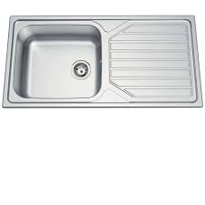 We have displayed one bowl, one and half bowl, and two bowl sinks along with accessories at our online. Clearwater Okio Large Single Bowl Stainless Steel Sink Kitchen Sinks Taps