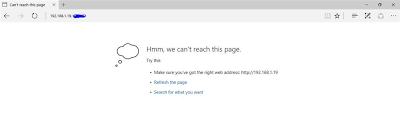 Microsoft Edge Browser Can T Access Network Ip Addresses Microsoft Community