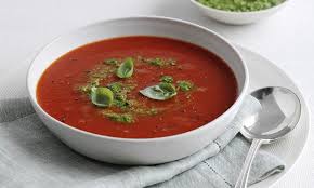Mary Berry Special Easy Tomato Soup With Pesto Tomato Soup Easy Pea And Mint Soup Mary Berry