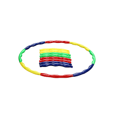Set up several hula hoops in a variety of shapes or patterns. China Quality Inspection For Hula Hoop Photography Hula Hoop For Kids Detachable Adjustable Weight Size Plastic Kid Hoola Hoop Suitable As Toy Gifts Hula Hoop Game Indoor Outdoor Games Boys