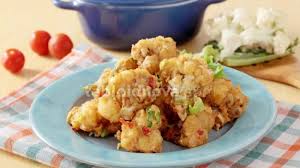 200 gr daging sapi 1 buah tahu. Kembang Kol Gurih Goreng Telur Asin Halaman All Tribun Pontianak