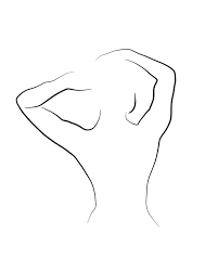 Miss Mina Wallpaper Silhouette Drawing Minimalist Drawing Feminine Art