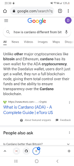 Please head to the official cardano forum where there is a dedicated category called technical cardano is certainly a good option amongst several. Google Search How Is Cardano Different From Bitcoin Cardano
