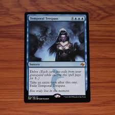 Temporal Trespass 055 Fate Reforged FRF Hologram magic the gathering proxy  mtg cards Top Quality – Rylease MTG Proxy