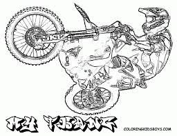 Let us know what's wrong with this preview of dirt bike coloring book for creativity by christina russellar. Dirt Bike Coloring Pages Coloring Home