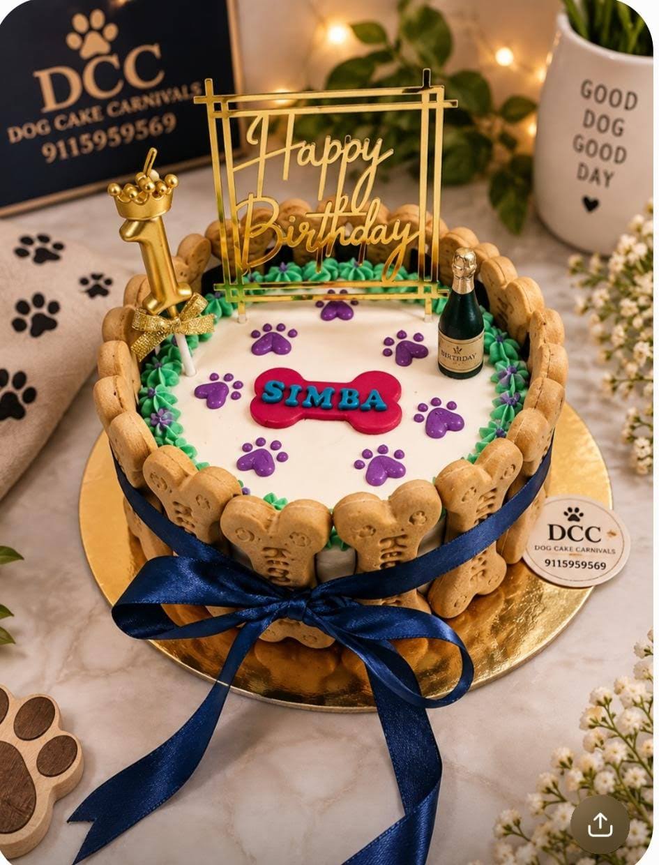 Customized Dog cake product image