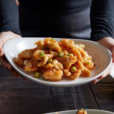 You'll want to cook up some white or brown rice, like at the restaurant. Chang S Spicy Chicken Available At Los Angeles International Airport Lax