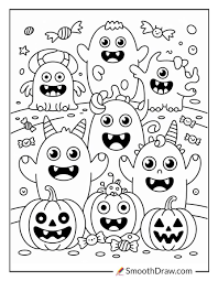 Image result for printable halloween coloring pages