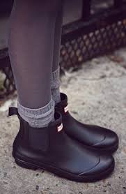 A new take on a classic style, the handcrafted hunter women's original chelsea rain boot is made entirely from natural rubber for a thoroughly waterproof design. Pin On Style