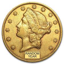Apm Mint 20 Liberty Gold Double Eagle Vf Gold Bullion Coins Gold Bullion Coins Gold Coins Gold Bullion