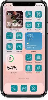 Blue Aesthetic Iphone Ios 14 App Icons Etsy In 2021 App Icon Homescreen Iphone Iphone