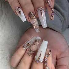 Wonderful Acrylic Coffin Nails Design In Summer Luxury Nails Bling Nails Coffin Nails Designs