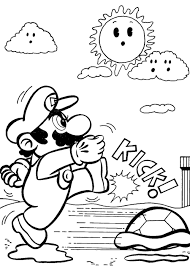 dessin a colorier mario bros jeux videos 77 coloriages imprimer coloring pages book books coloriage ange lune